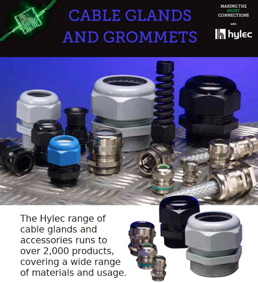 Hylec Cable Glands & Gromets - UK Electrical Distributors - E. Preston ...