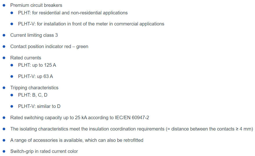 Moeller Plht Core Features