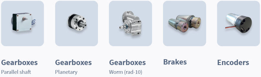 Crouzet motor accessories