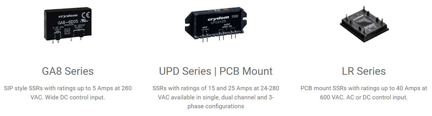 Crydom PCB SSR Range4