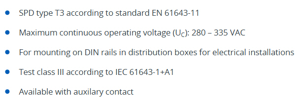 Moeller SPTD3 Features
