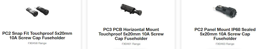 Bulgin Fuse Holders4